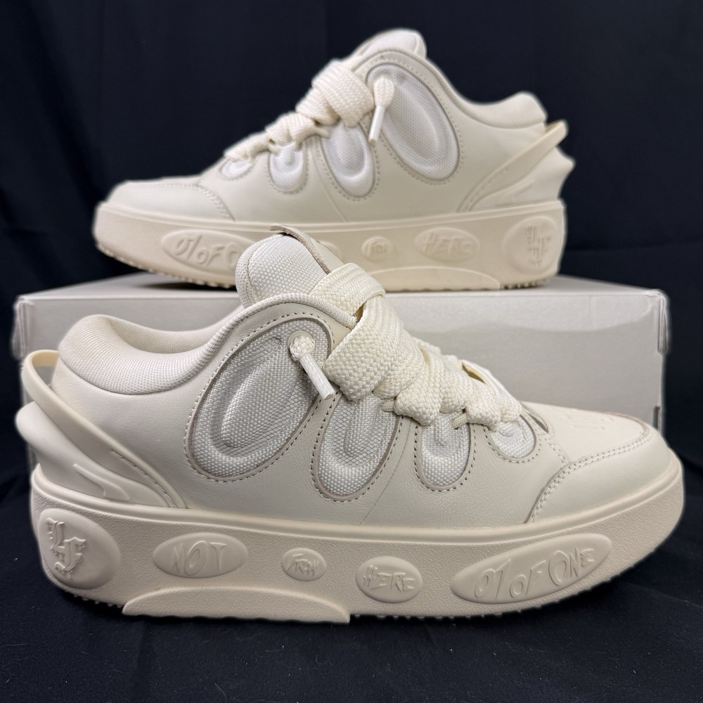 New 2026 Men's PUMA x LaMelo Ball La France Moment Cream Alpine Snow Size 10 - Picture 2 of 12
